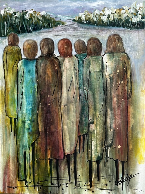 L’importance de l’amitié. 40x30
A la galerie 500 Richelieu 