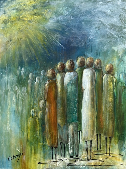 Nous avons tous notre place au soleil.  48x36