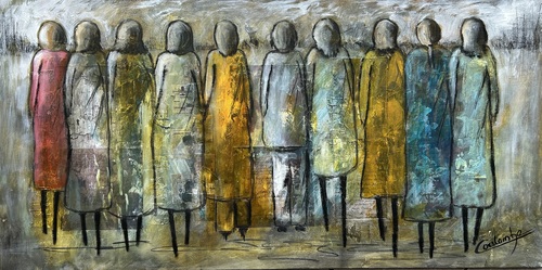 Nous avons tous notre mot à dire.     20x40