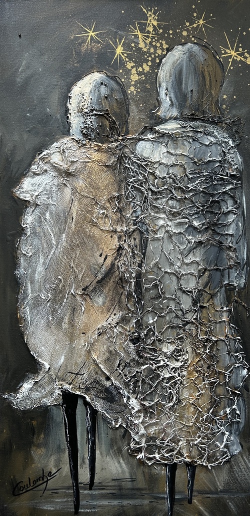 Balade à la belle étoile. 30x15