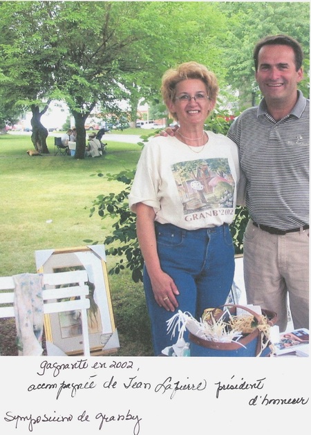 Avec Jean Lapierre en 2002