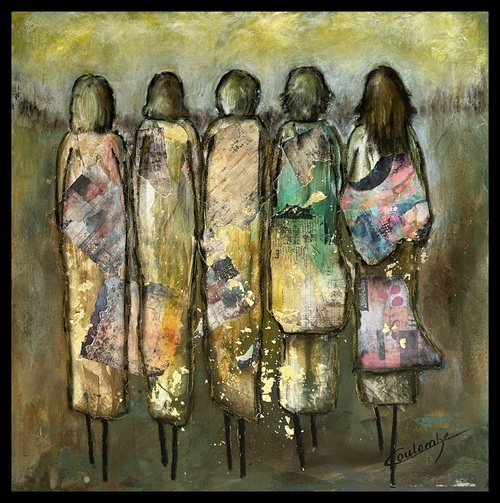 On a mis nos kimonos 30x30