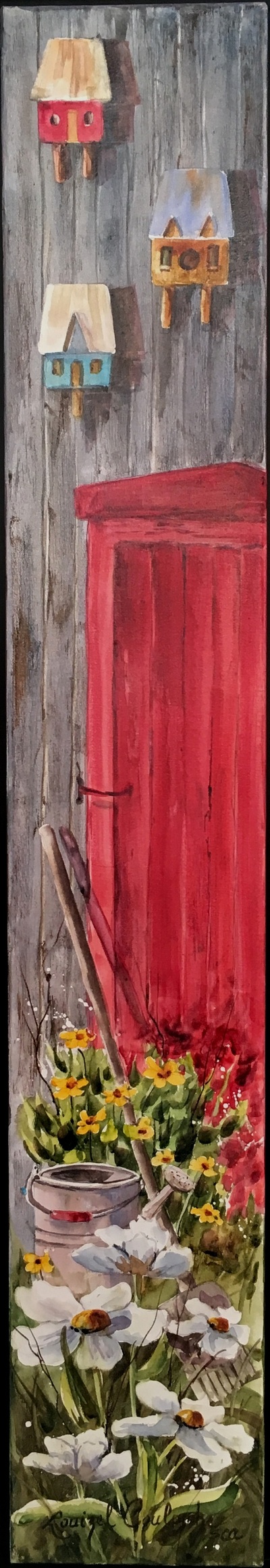 La porte rouge 6 x 36