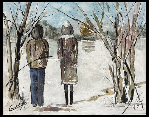 Il ne brille que pour nous deux.  24x30