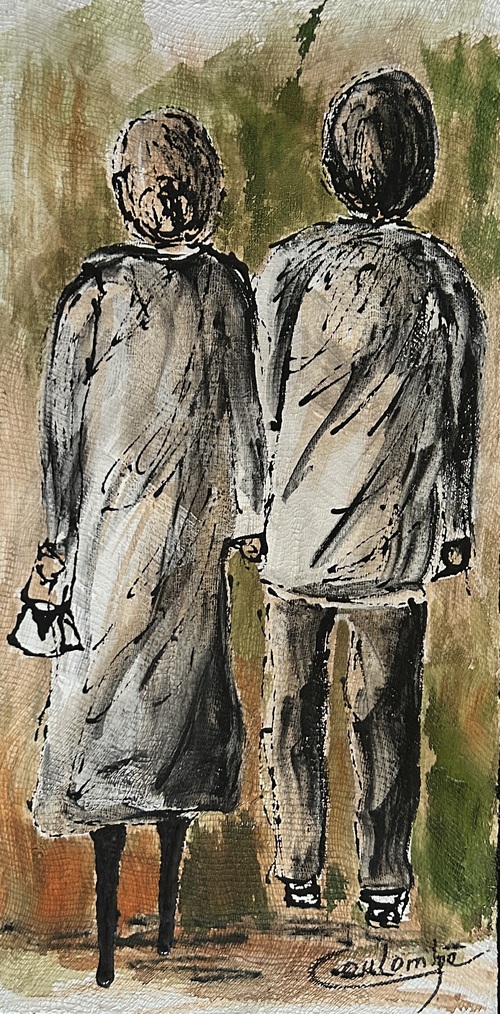 Balade amicale.   20x10