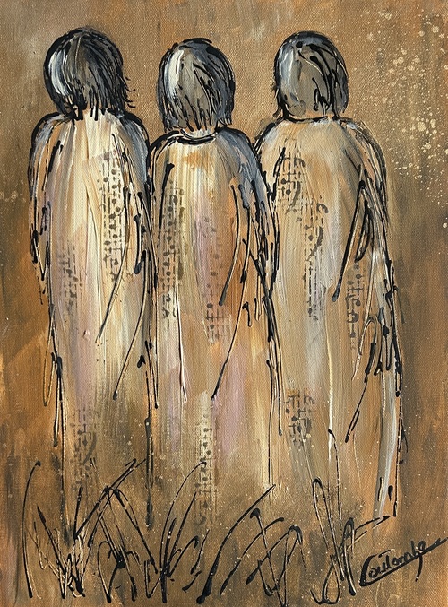 Les petits chanteurs   16x12