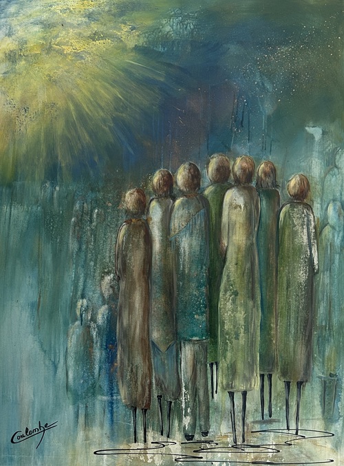 Nous avons tous notre place au soleil.  48x36