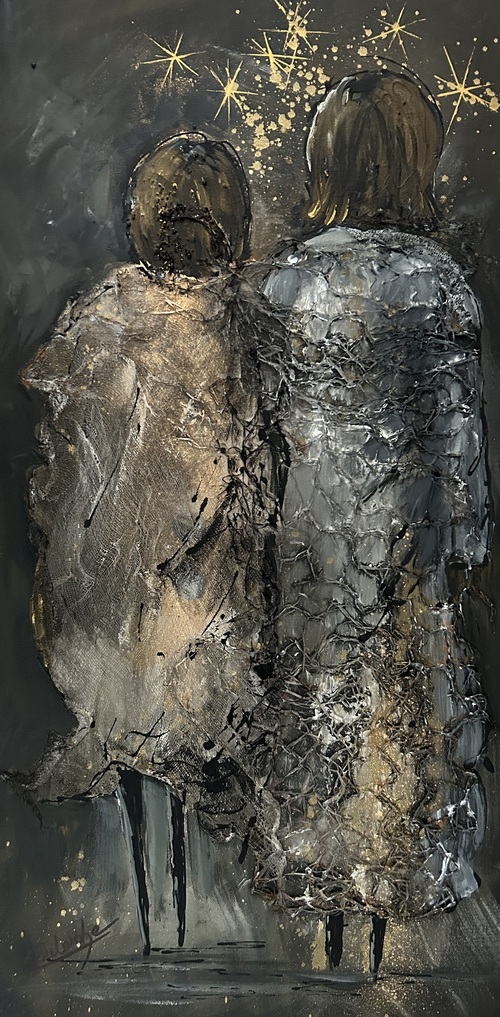 Balade à la belle étoile.  30x15