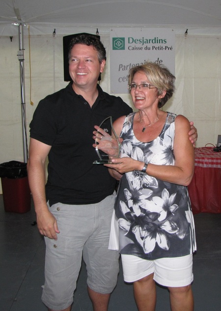 Gagnante du prix Coup de Coeur du public catégorie Aquarelle-pastel au symposium Arts et reflets de Chateau Richer 2013