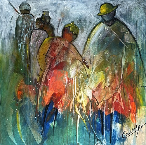 Attention,la vie n’est pas toujours un carnaval. 30x30