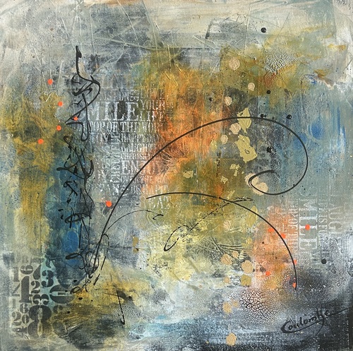 L’odyssée des couleurs.  20x20