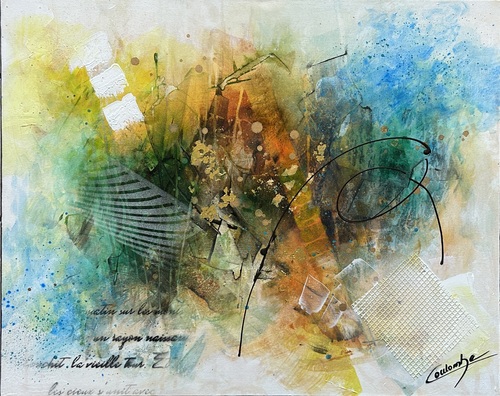 Symphonie de  couleurs.  24x30