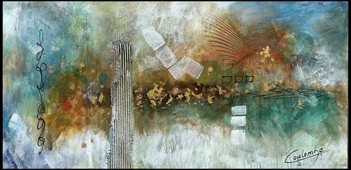 Vendue.    Rêver en couleurs.  24x48