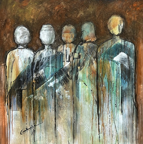 Les statues de MA liberté.     36x36