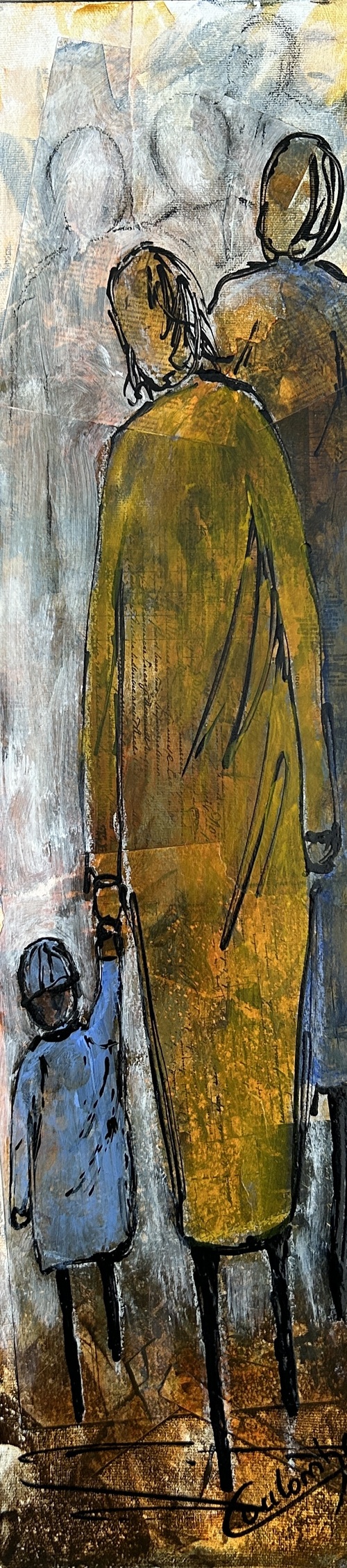 Lui enseigner le chemin.  24x6